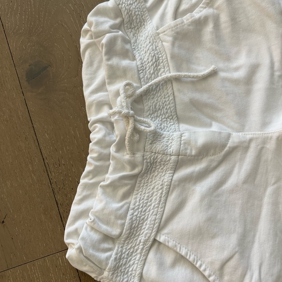 Venti6 White Textured Jogger Pants - Picture 3 of 5